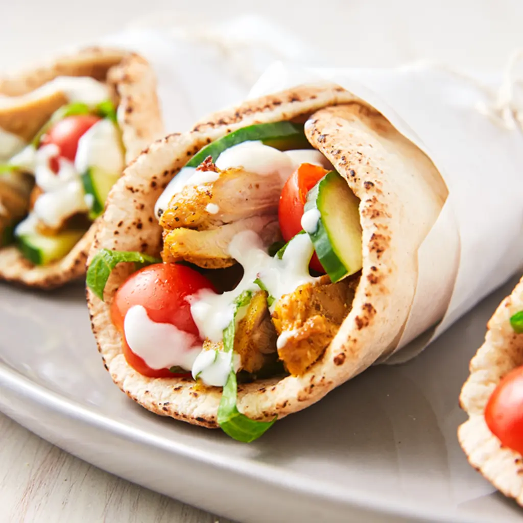 Delicious Chicken Shawarma at Marhaba Restaurant Calgary - Halal Middle Eastern food