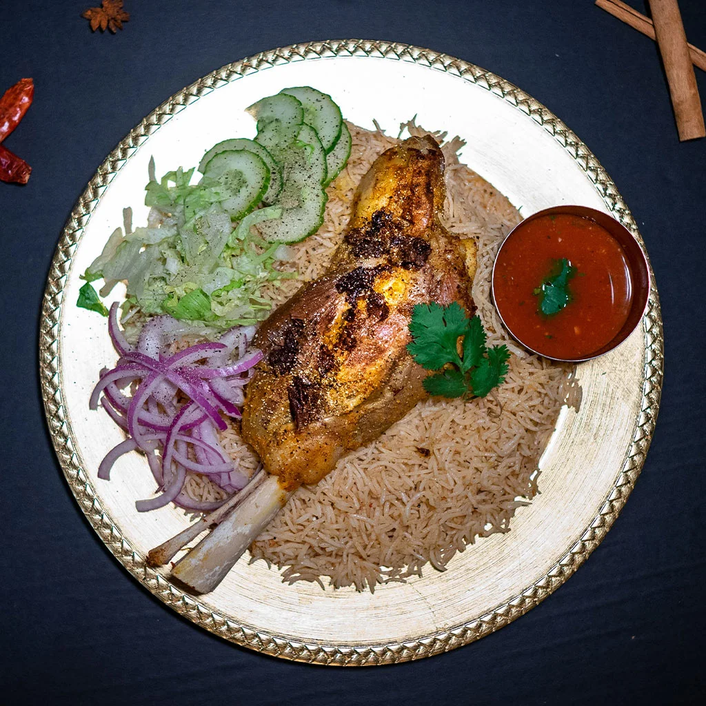 Delicious Lamb Mandi at Marhaba Restaurant Calgary - Halal Arabic food